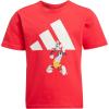 imageadidas Boys Disney Mickey Mouse TShirt SetPure RubyOff White