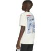 imageadidas Boys Marvel SpiderMan Graphics TShirtOff WhiteDark BlueSpiderman