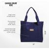 imageadidas Canvas Court Tote Bag for Women and MenDark Blue