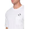 imageadidas Mens Lounge Slides Pocket TShirtWhite