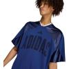 imageadidas Mens Men Stadium Seasonal Mesh TShirtDark BlueOff White