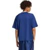 imageadidas Mens Men Stadium Seasonal Mesh TShirtDark BlueOff White
