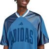 imageadidas Mens Men Stadium Seasonal Mesh TShirtDusky PetrolWhite