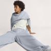 imageadidas Mens Soft Lux Loose PantsHalo Silver