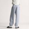 imageadidas Mens Soft Lux Loose PantsHalo Silver
