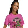 imageadidas Womens Farm Rio Graphic TShirtSemi Lucid FuchsiaCrystal Linen