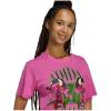 imageadidas Womens Farm Rio Graphic TShirtSemi Lucid FuchsiaCrystal Linen