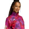 imageadidas womens Farm Rio Tiro Track TopBahia MagentaMaroonCrystal Linen