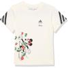imageadidas Kids Disney Mickey Mouse TShirtOff WhiteCarbonBright Red