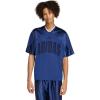 imageadidas Mens Men Stadium Seasonal Mesh TShirtDark BlueOff White