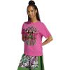 imageadidas Womens Farm Rio Graphic TShirtSemi Lucid FuchsiaCrystal Linen