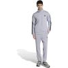 imageadidas mens Basic 3stripes Tricot Track SuitHalo Silver