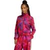 imageadidas womens Farm Rio Tiro Track TopBahia MagentaMaroonCrystal Linen