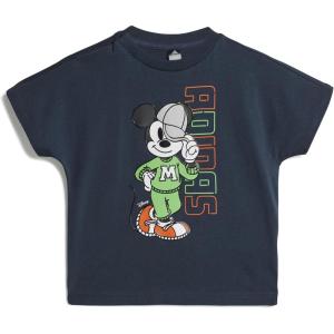 imageadidas Baby Disney Mickey Mouse TShirtAurora InkImpact Orange