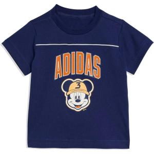 imageadidas Baby Disney Mickey Mouse TShirtDark BlueOff WhiteMickey Mouse