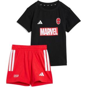 imageadidas Baby Marvel TShirt SetSpidermanBlackWhite