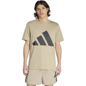 imageadidas Mens Essentials Big Logo TShirtWonder CargoBlack