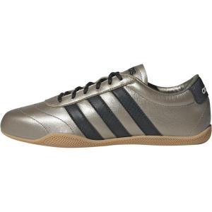imageadidas Womens Grand Court Lo SneakersCyber MetallicCarbonGum