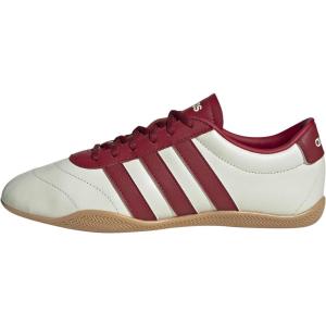 imageadidas Womens Grand Court Lo SneakersIvoryTeam Victory RedGum