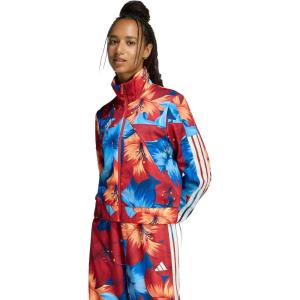 imageadidas womens Farm Rio Tiro Track TopLight BlueTactile RedCream White