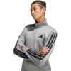 imageadidas Mens Essentials Warmup 3stripes Track TopCh Solid Grey