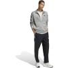 imageadidas Mens Essentials Warmup 3stripes Track TopCh Solid Grey
