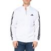 imageadidas Mens Essentials Warmup 3stripes Track TopWhite