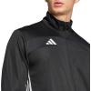 imageadidas Mens Tiro 25 Essentials Training Track TopBlackWhite