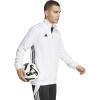 imageadidas Mens Tiro 25 Essentials Training Track TopWhiteBlack