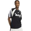 imageadidas Womens House of Tiro Graphic Jersey BlackOff WhiteWhite Medium