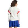 imageadidas Womens House of Tiro Track TopOff WhiteTeam Collegiate RedWhite