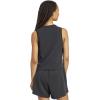 imageadidas Womens Soft Lux Crew Neck Tank Casual  Off WhiteBlack