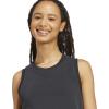 imageadidas Womens Soft Lux Crew Neck Tank Casual  Off WhiteBlack
