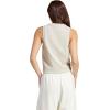imageadidas Womens Soft Lux Crew Neck Tank Casual  Off WhiteWonder Alumina