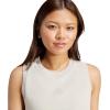 imageadidas Womens Soft Lux Crew Neck Tank Casual  Off WhiteWonder Alumina