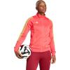 imageadidas Womens Tiro 24 Training JacketPinkSemi Solar Yellow