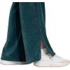 imageadidas Womens Tiro Velour OpenHem PantsAurora Ivy