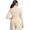 imageadidas womens All Szn Soft Lux Slim Track TopCrystal Linen