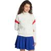 imageadidas Womens House of Tiro Track TopOff WhiteTeam Collegiate RedWhite