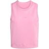 imageadidas Womens Soft Lux Crew Neck Tank Casual  Off WhiteSt Tropic Bloom