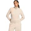 imageadidas womens All Szn Soft Lux Slim Track TopCrystal Linen