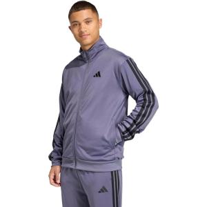 imageadidas Mens Essentials Warmup 3stripes Track TopPreloved Violet