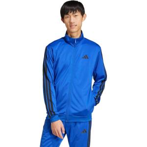 imageadidas Mens Essentials Warmup 3stripes Track TopRoyal Blue