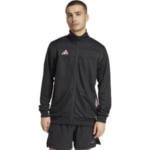 imageadidas Mens Tiro 25 Essentials Training Track TopBlackEasy PinkWhite