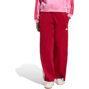 imageadidas Womens House of Tiro Wide Leg PantsMaroonClear Pink