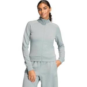 imageadidas womens All Szn Soft Lux Slim Track TopWonder Sage