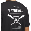 image:imageAdidas Mens Baseball Graphic TShirtBlack