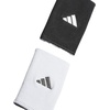 image:imageAdidas UnisexAdult Interval Reversible Wristband  Athletic Sweatband for Men and WomenBlackWhite20Large
