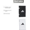 image:imageAdidas UnisexAdult Interval Reversible Wristband  Athletic Sweatband for Men and WomenBlackWhite20Large