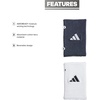 image:imageAdidas UnisexAdult Interval Reversible Wristband  Athletic Sweatband for Men and WomenCollegiate NavyWhite20Large